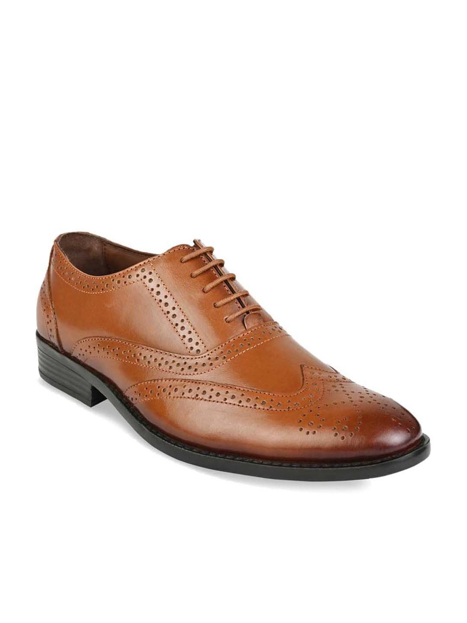 Regal Men's Tan Brogue Shoes