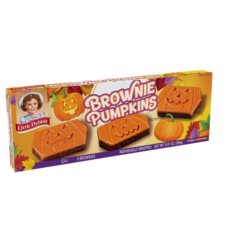 Little Debbie Brownies Pumpkins - 5ct/10.17oz