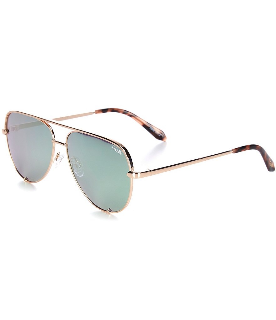 Quay Australia Polarized High Key Mini Sunglasses