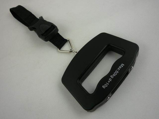 50Kg/10g 50KG 10G LCD Digital Hanging Travel Suitcase Luggage Scale Pocket Electronic weighing Scale with strap