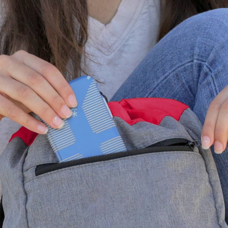 WIB Miami City Slim Backpack for up-to 14.1" Notebook , Tablet, eReader - Green - Twill Polyester - Twill Polyester, Microsuede - Shoulder Strap