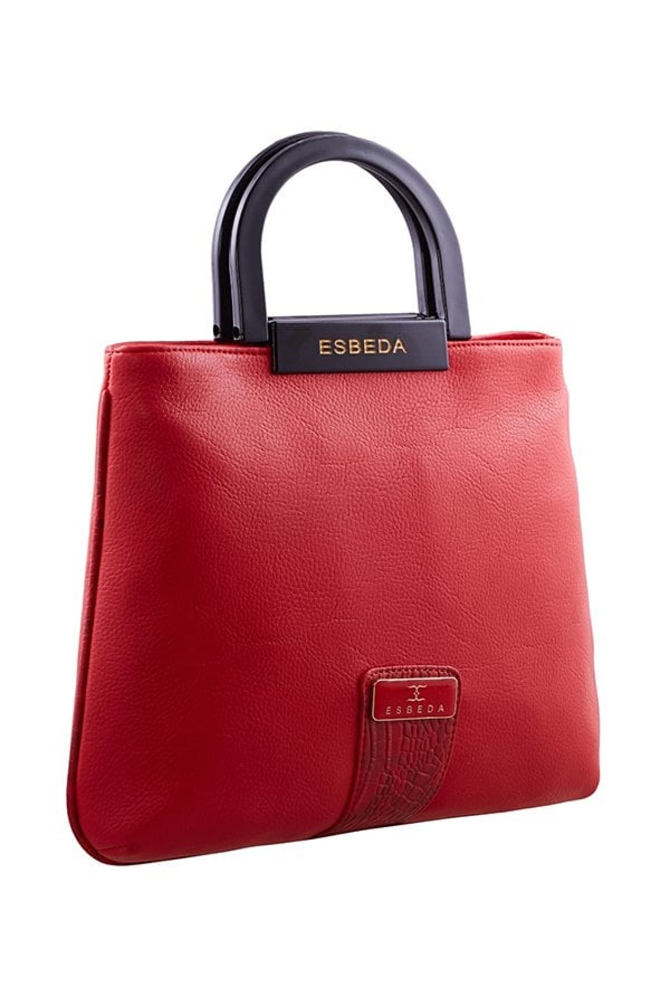 Esbeda Red Solid Handbag