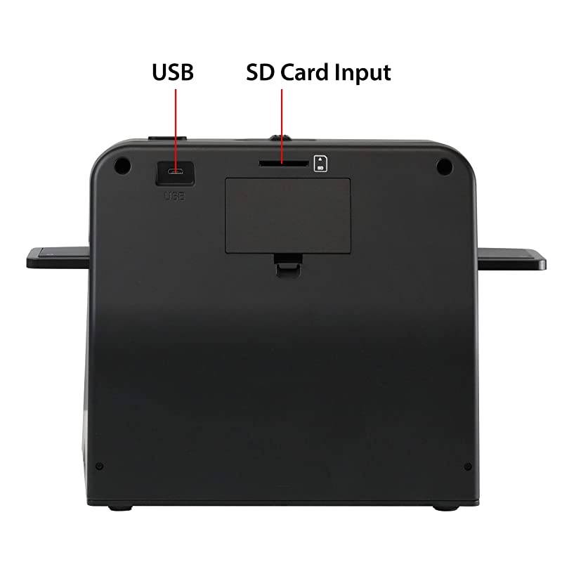 AllinOne Film amp Photo Scanner 14MP Resolution Converts 4x6 Photos 35mm110126 Film amp 135 Slides into Digital JPEGs Vibrant 24quot LCD Screen Fast Scanning FS60