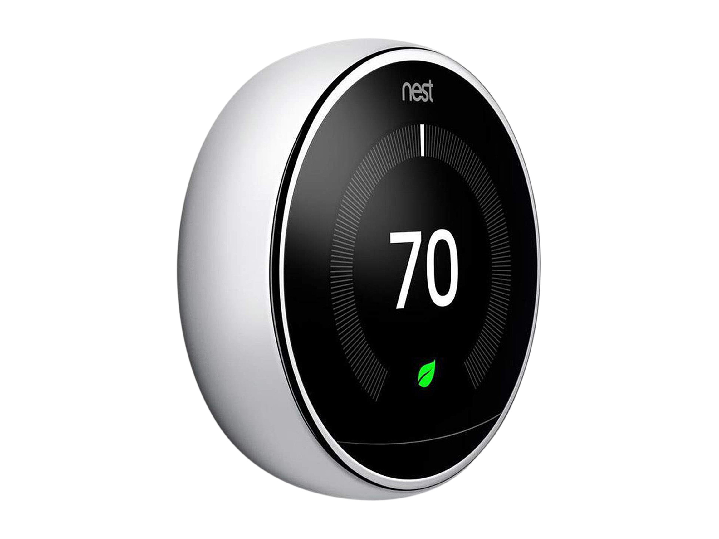 Nest Learning Thermostat - 3rd Generation, Stainless Steel