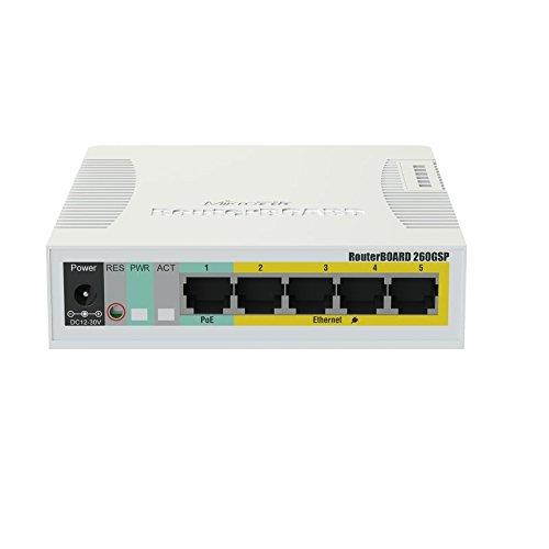 Mikrotik RB260GSP 5 Gigabit Ethernet Ports and One SFP Cage
