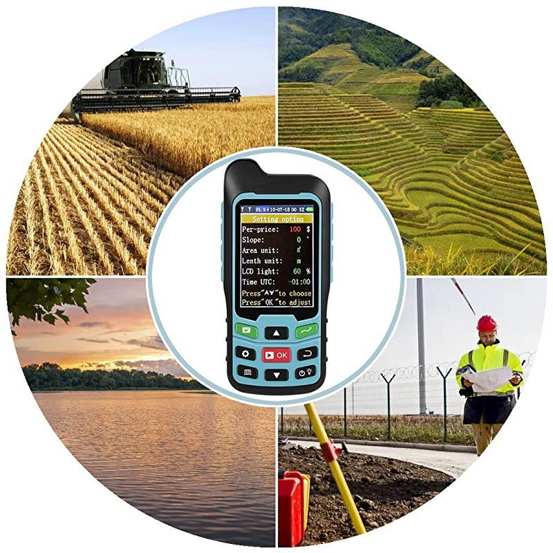 Handheld GPS GLONASS Land Area Measurer Calculation Meter