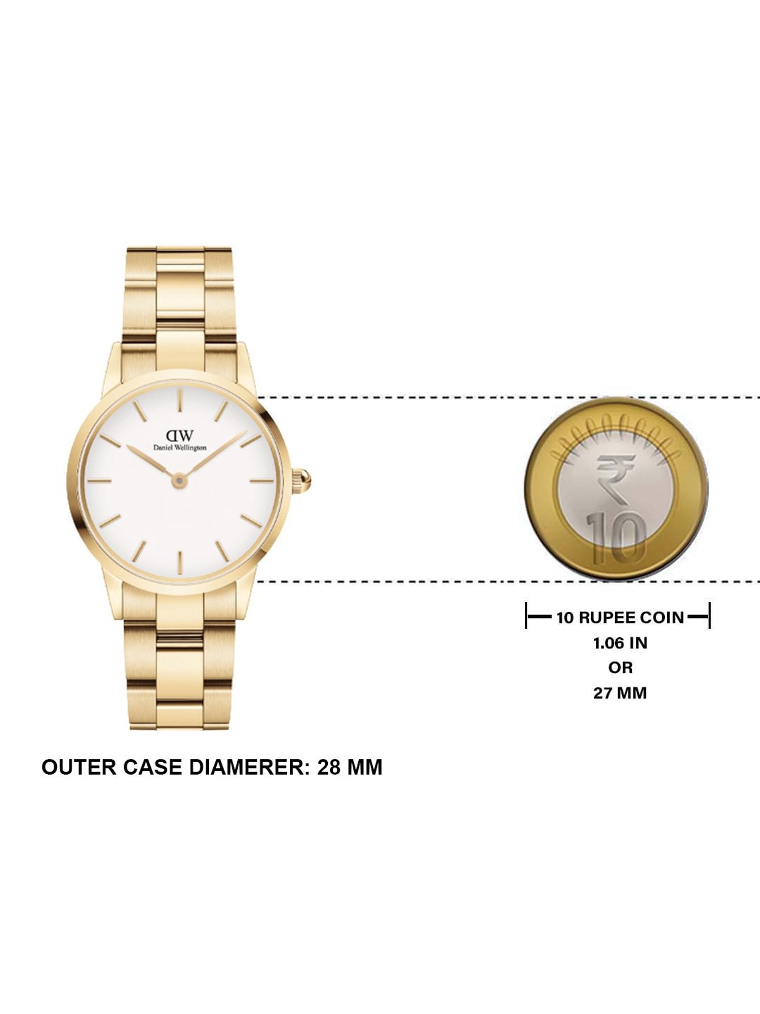 Daniel Wellington DW00100567 Iconic Analog Watch for Women