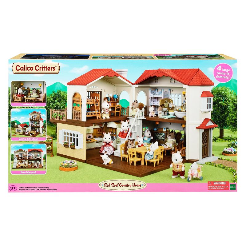 Calico Critters Red Roof Country Home