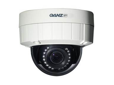 GANZ H.264 HD Optimized Outdoor IP Dome Camera (HD 720p) w/ IR