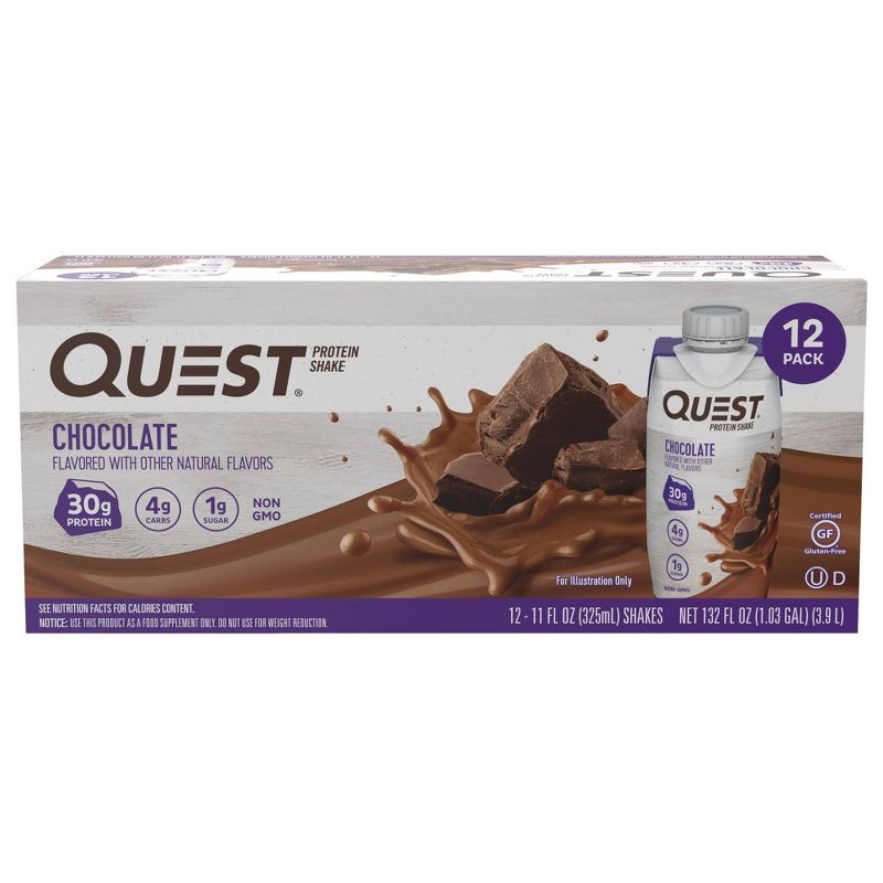 Quest RTD Chocolate - 12pk/10.98 fl oz