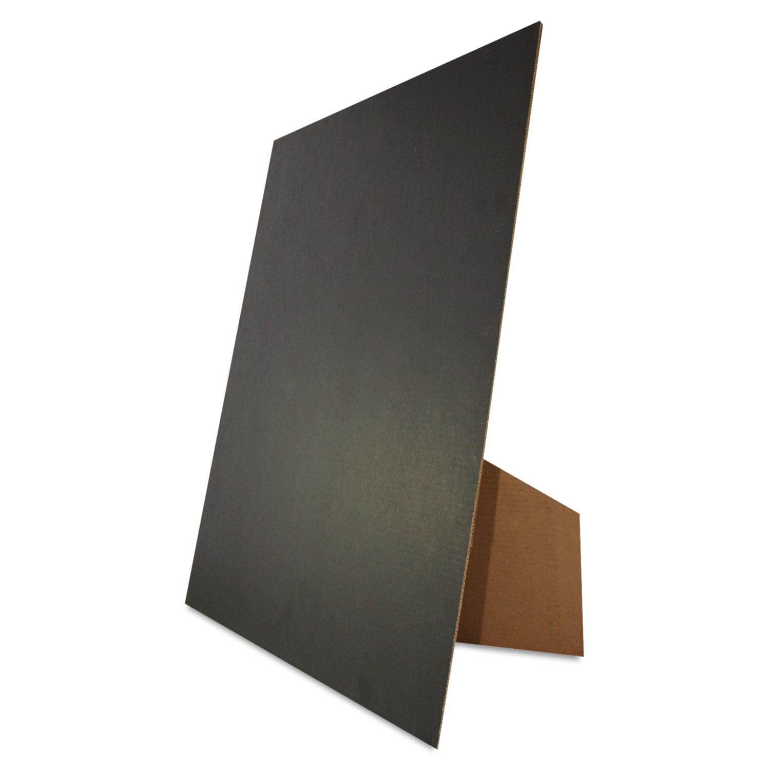 Eco Brites Easel Backed Board 22x28 Black 1/each 27119