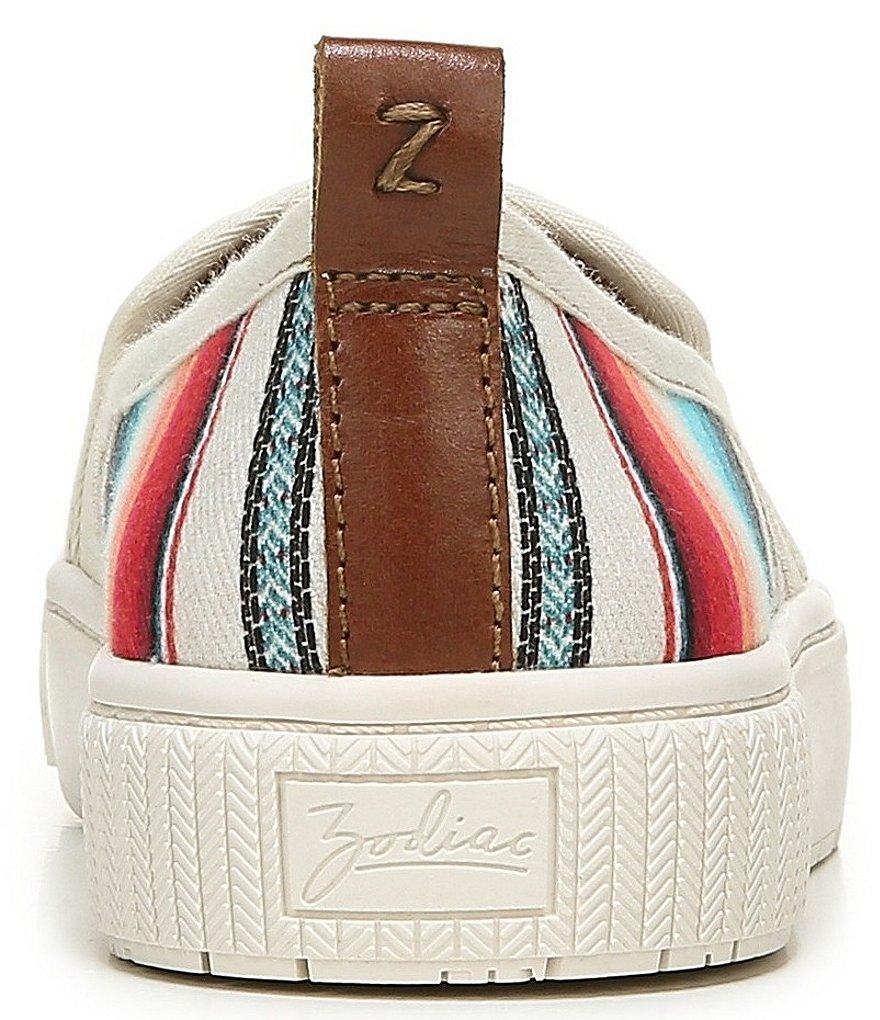 Zodiac Ciara Blanket Stripe Fabric Slip-Ons