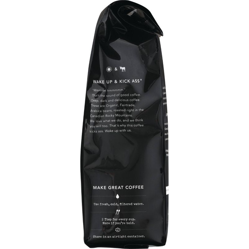 Kicking Horse Smart Ass Medium Roast Fair Trade Certified Organic Ground Coffee - 10oz