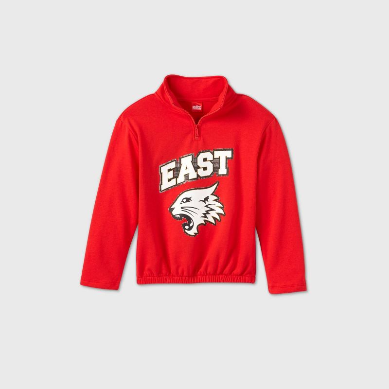Girls' Disney High School Musical East High Sweatshirt - Red XL Plus