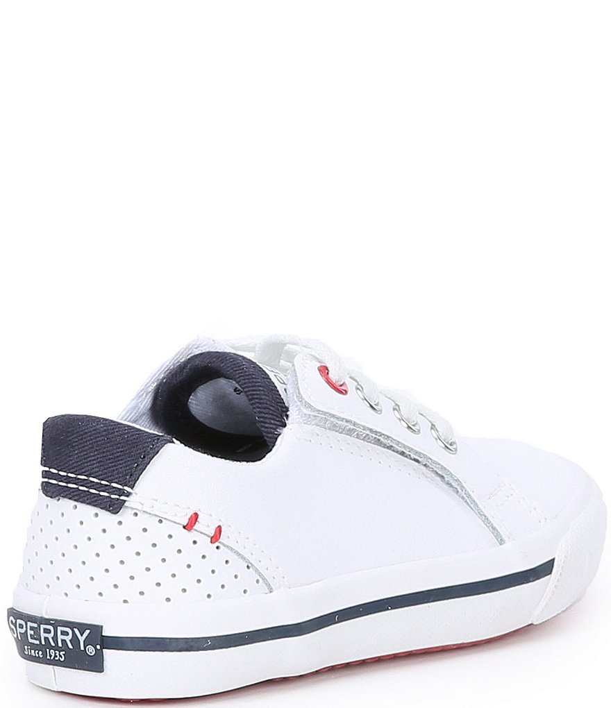 Sperry Boys' Striper II Junior Leather Sneakers (Infant)
