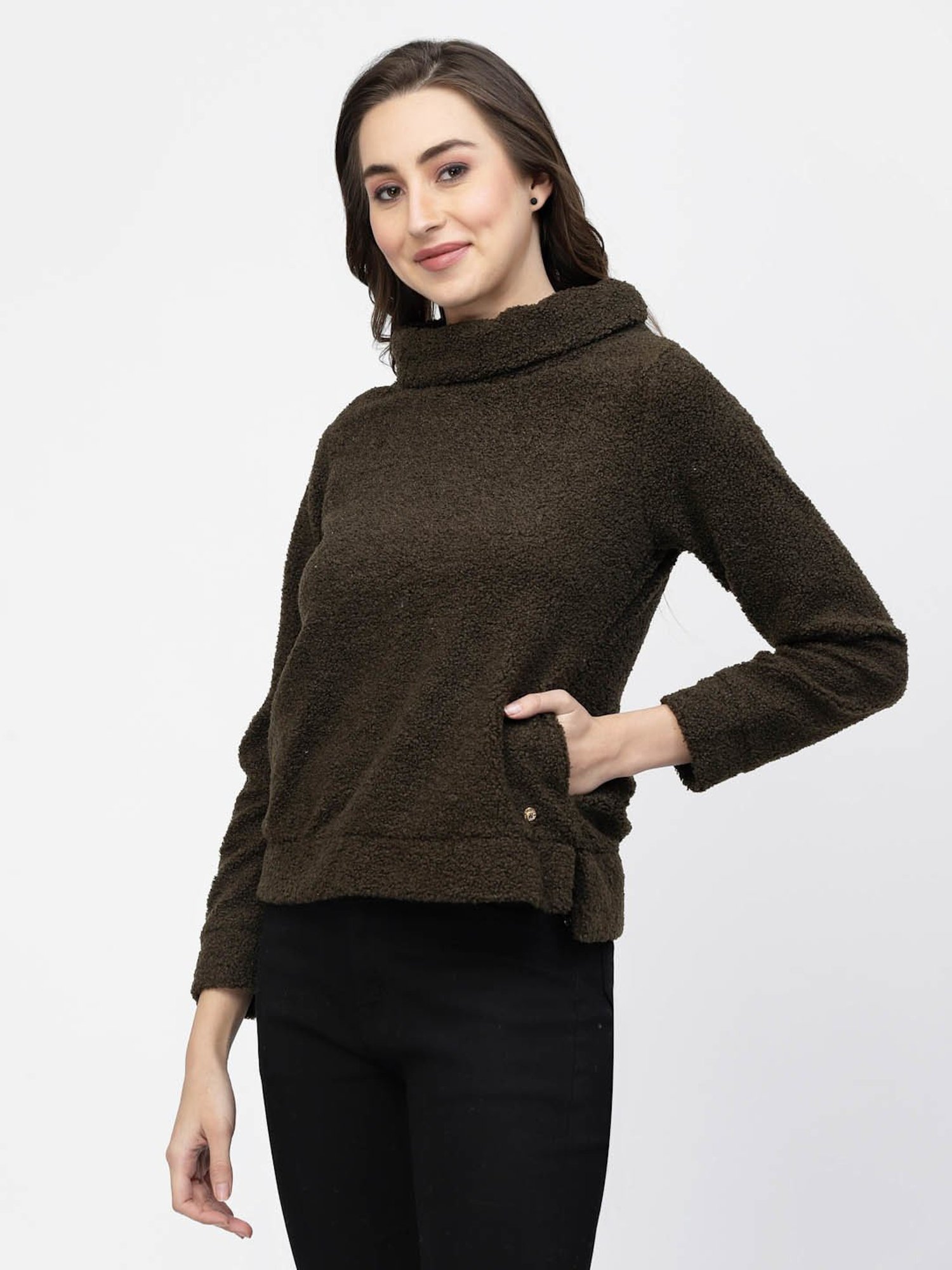 Juelle Olive Pullover