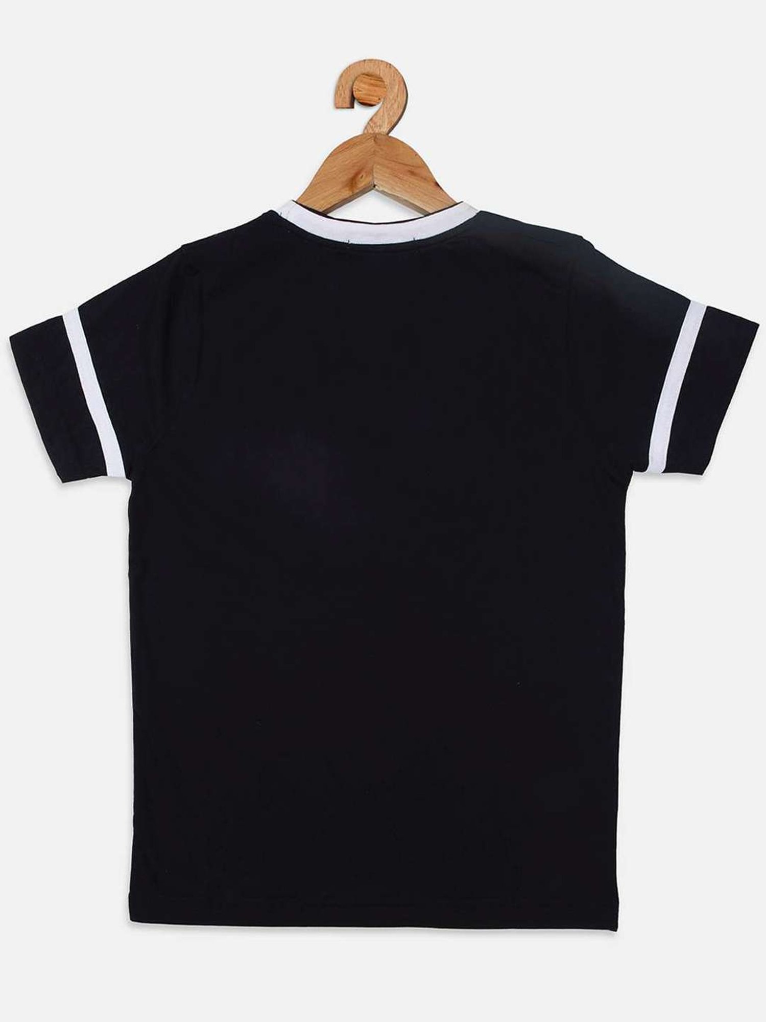 NINS MODA Kids Navy Printed T-Shirt