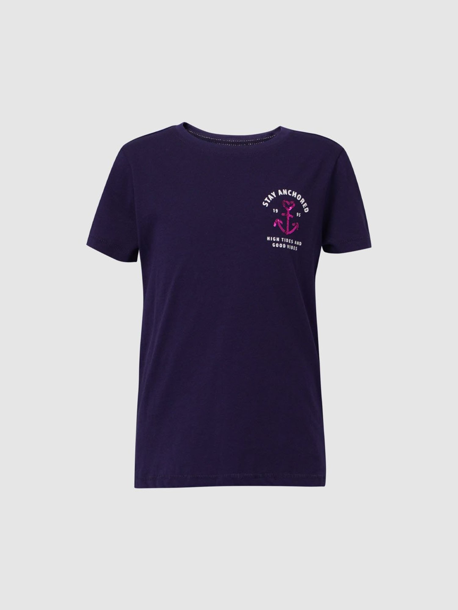 KIDS ONLY Navy Solid T-Shirt