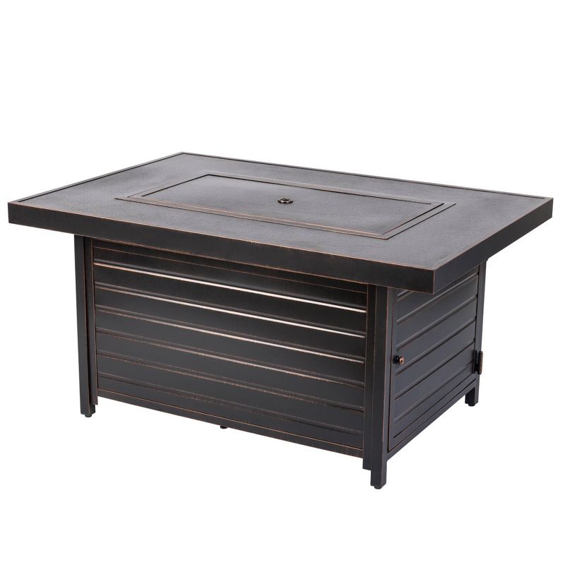 Finn Round Aluminum LPG Fire Pit - Fire Sense