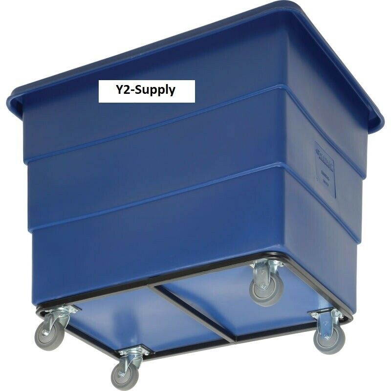 NEW! Plastic Bulk Box Truck, 16 Bushel, Steel Chassis Base, Blue!!