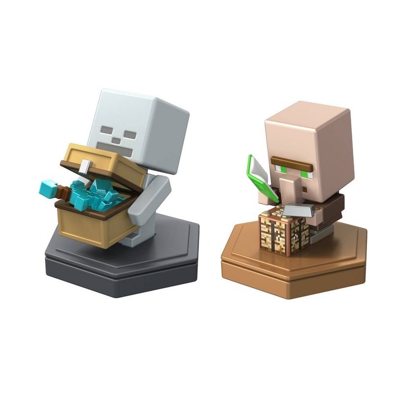 Minecraft Boost Hoarding Skeleton Mini Figures 2pk