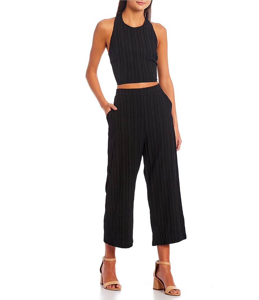 City Vibe Sleeveless Two-Piece Jumpsuit