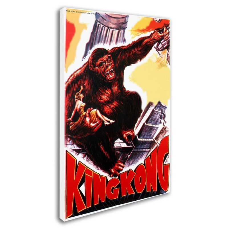 22" x 32" King Kong 4 by Lantern Press - Trademark Fine Art