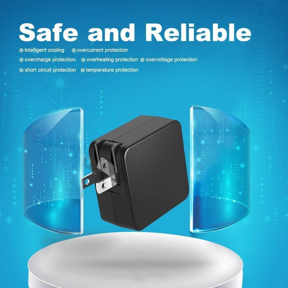 65W AC Charger Fit for Lenovo IdeaPad Flex 14 15 Flex-14 Flex-15 Flex-14IWL Flex-14API Flex-14IML Flex-15IWL Flex-15IML Flex-15IIL Laptop Power Supply Adapter Cord