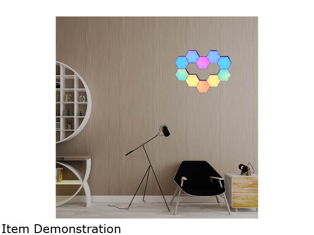 LifeSmart  WiFi Smart LED Light Kit DIY Lamp Voice Control Work with Alexa Google Home 10 Pack