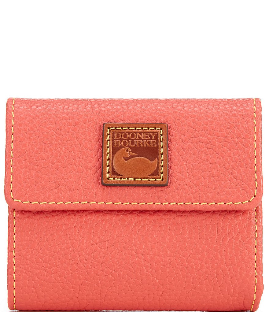 Dooney & Bourke Pebble Collection Small Flap Wallet