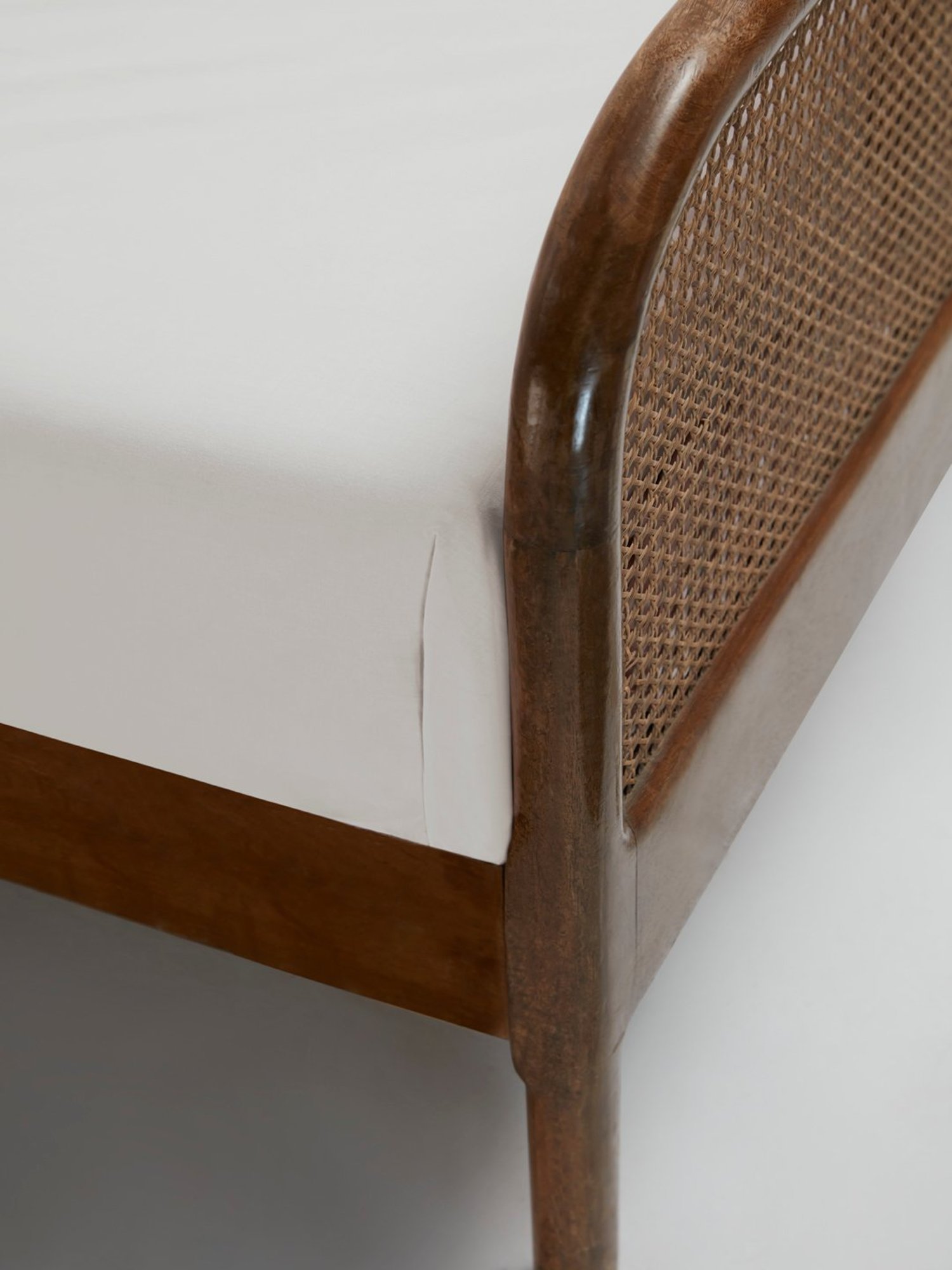 Westside Home White Double Bed Flat Sheet and Pillowcase Set