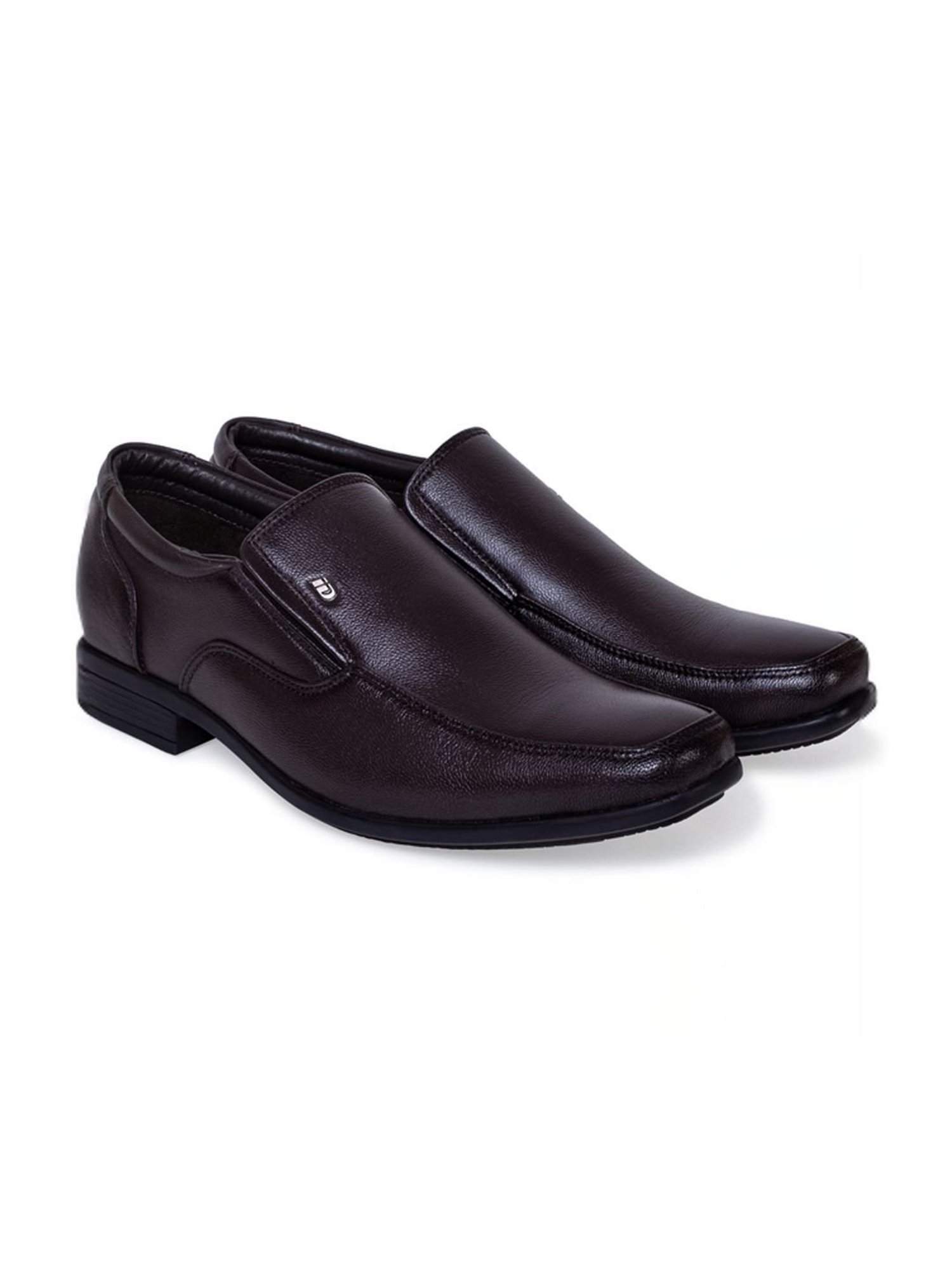 ID Men's Brown Formal Loafers