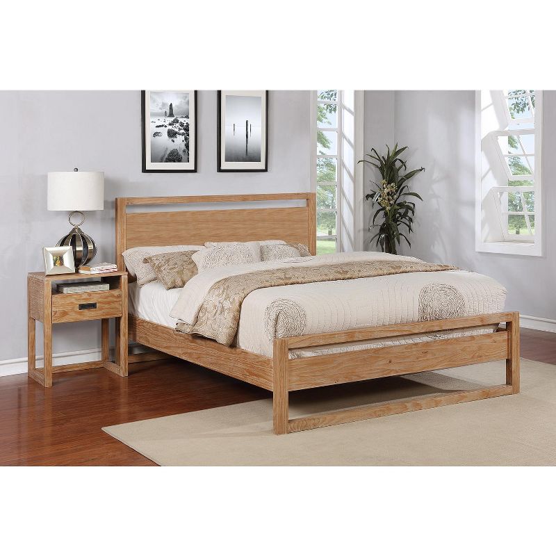 Glenwillow Home Velanda Nightstand in Almond