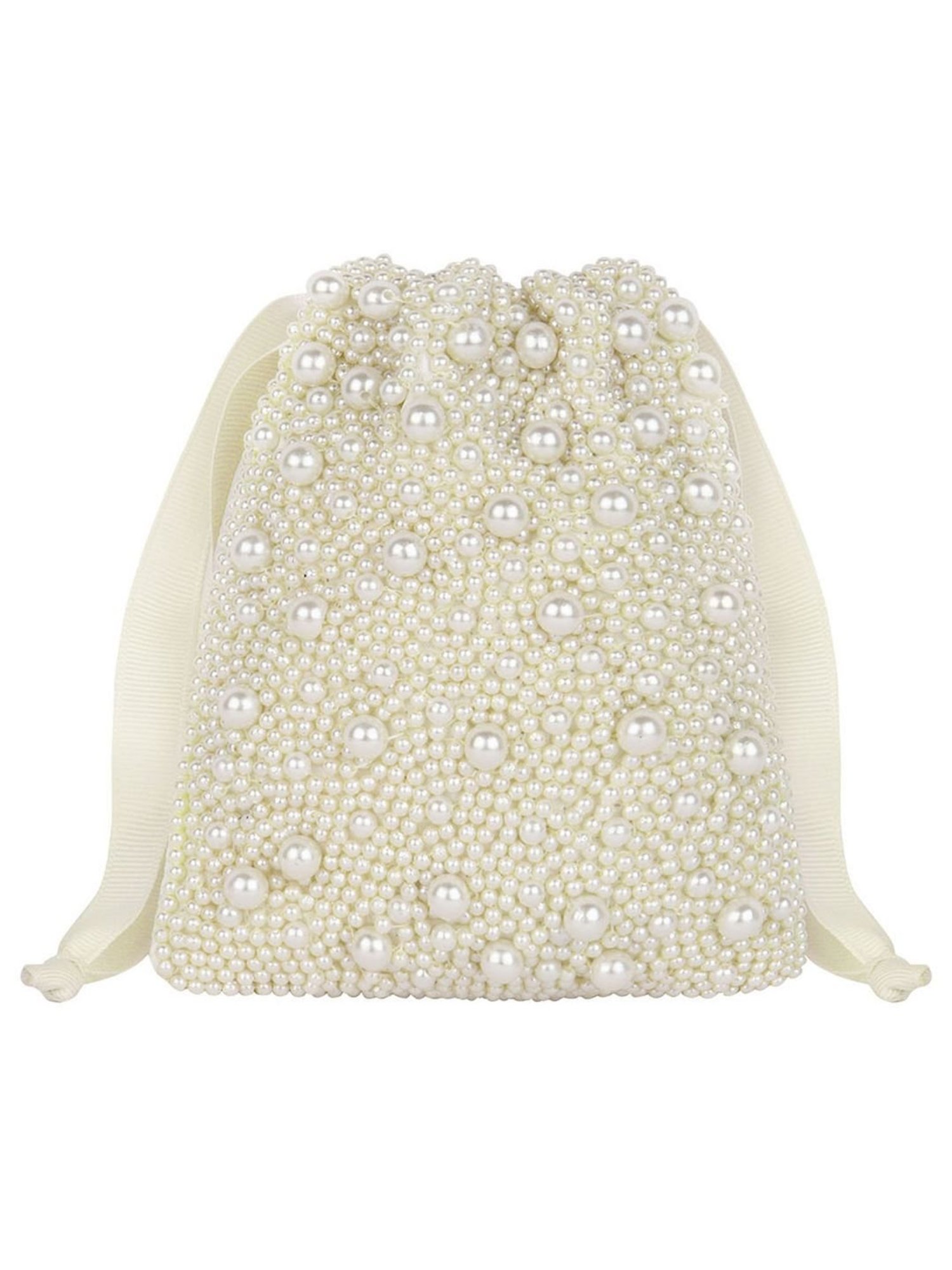 Call It Spring Silver Embellished Potli