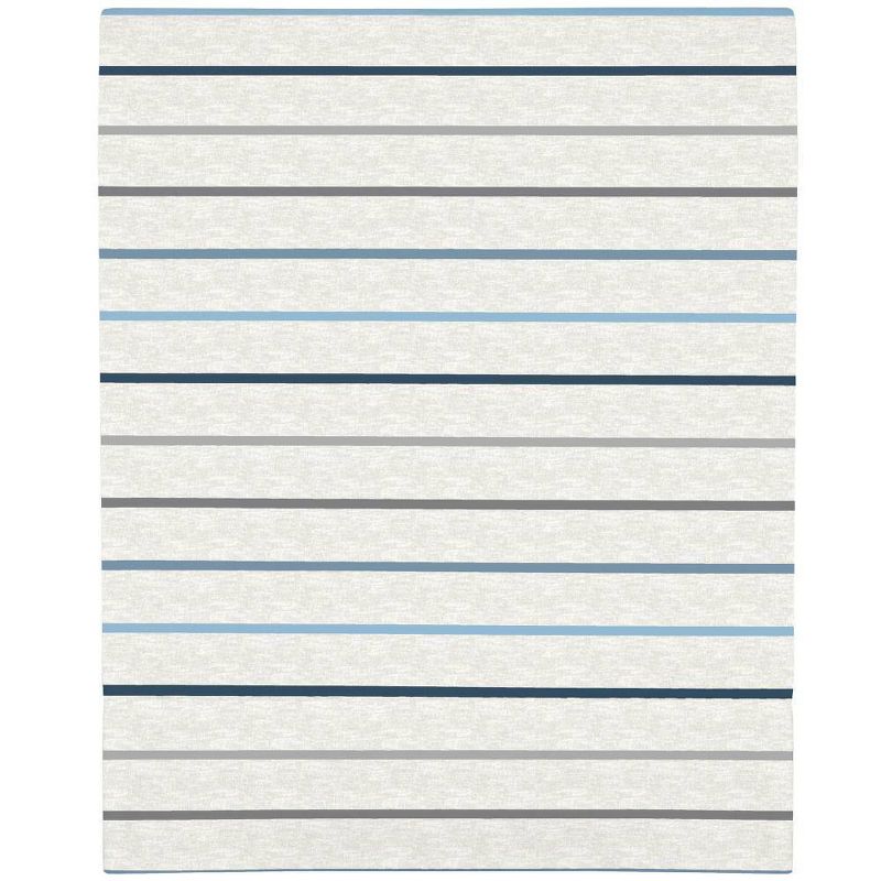 Carter's Heather Stripe Super Soft Fitted Crib Sheet