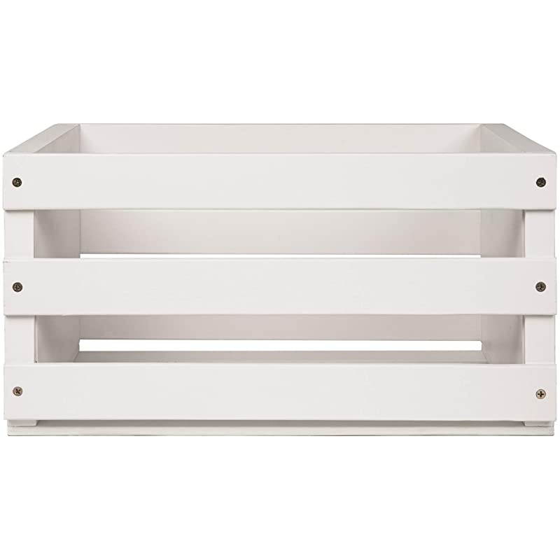 AC1004AWH Record Storage Crate Holds up to 75 Albums White