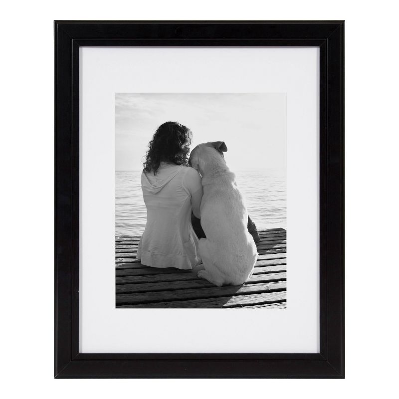 11" x 14" Kieva Wall Frame Set Black - DesignOvation