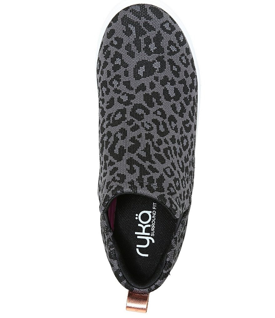 Ryka Vera Leopard Print Sneaker Booties