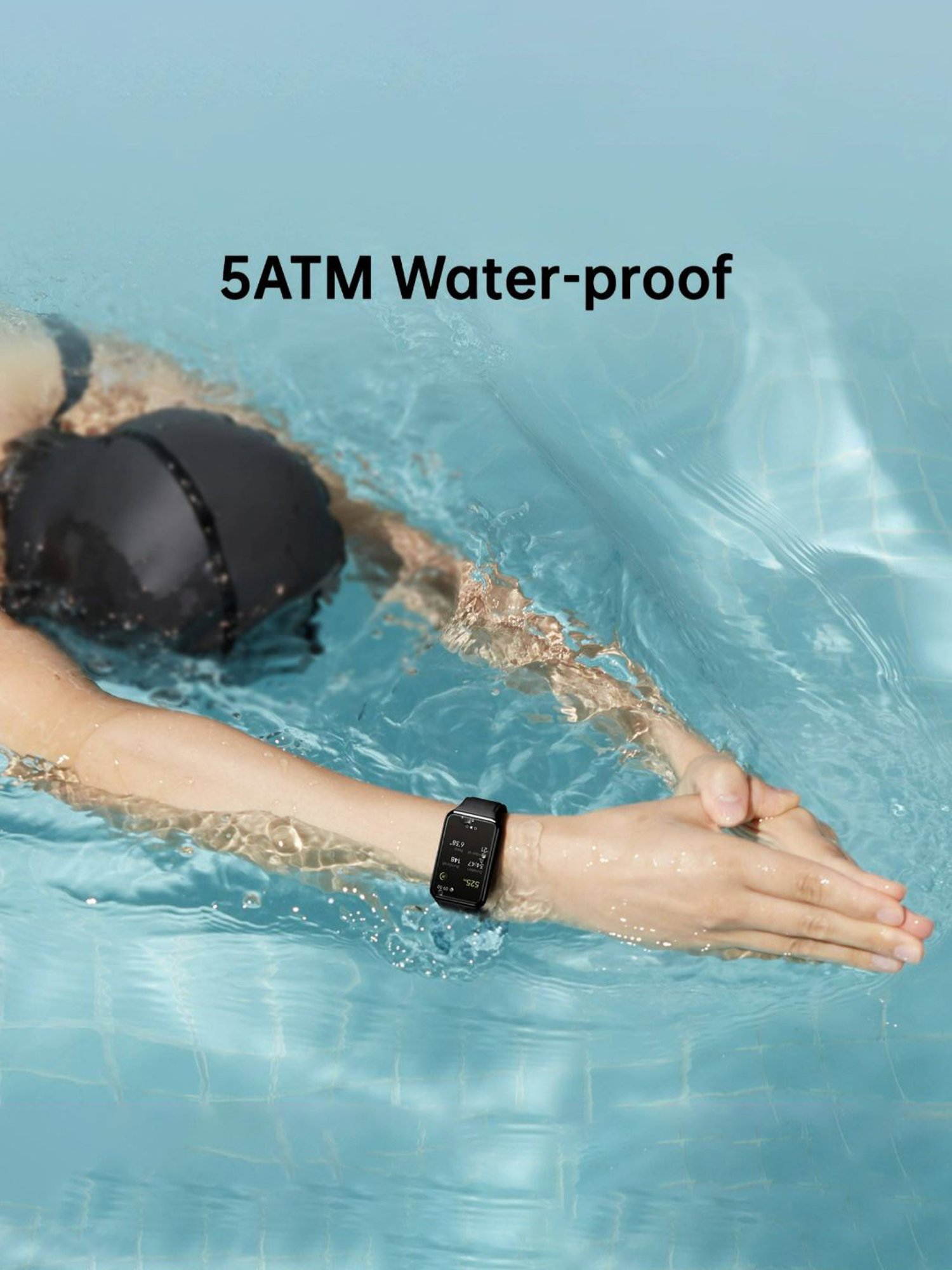 Oppo Watch Free 1.64 AMOLED Display Smartwatch 14 Days Long Battery Life (Black)