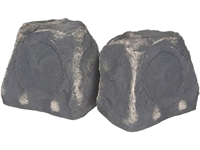 OSD Audio BTR-150 5" 2-Way Bluetooth 3.0 Outdoor Rock Speaker, Pair, Brown