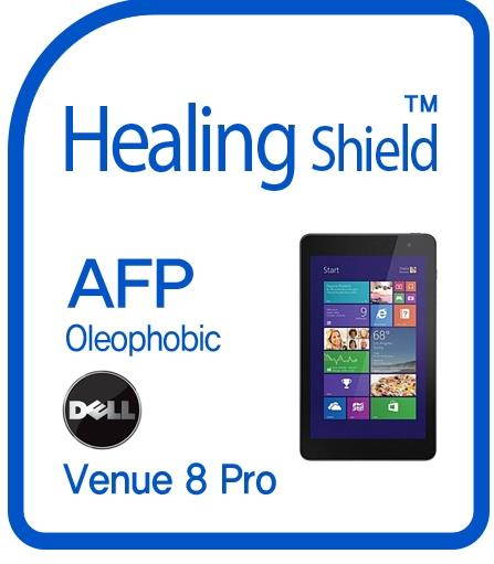 Healingshield Screen Protector Oleophobic AFP Clear Film for Dell Tablet Venue 8 Pro [Front 1pc]