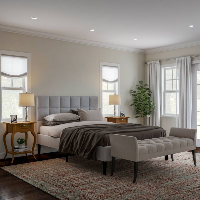 Crystal Tiered Lamps with Shades-Set of 2