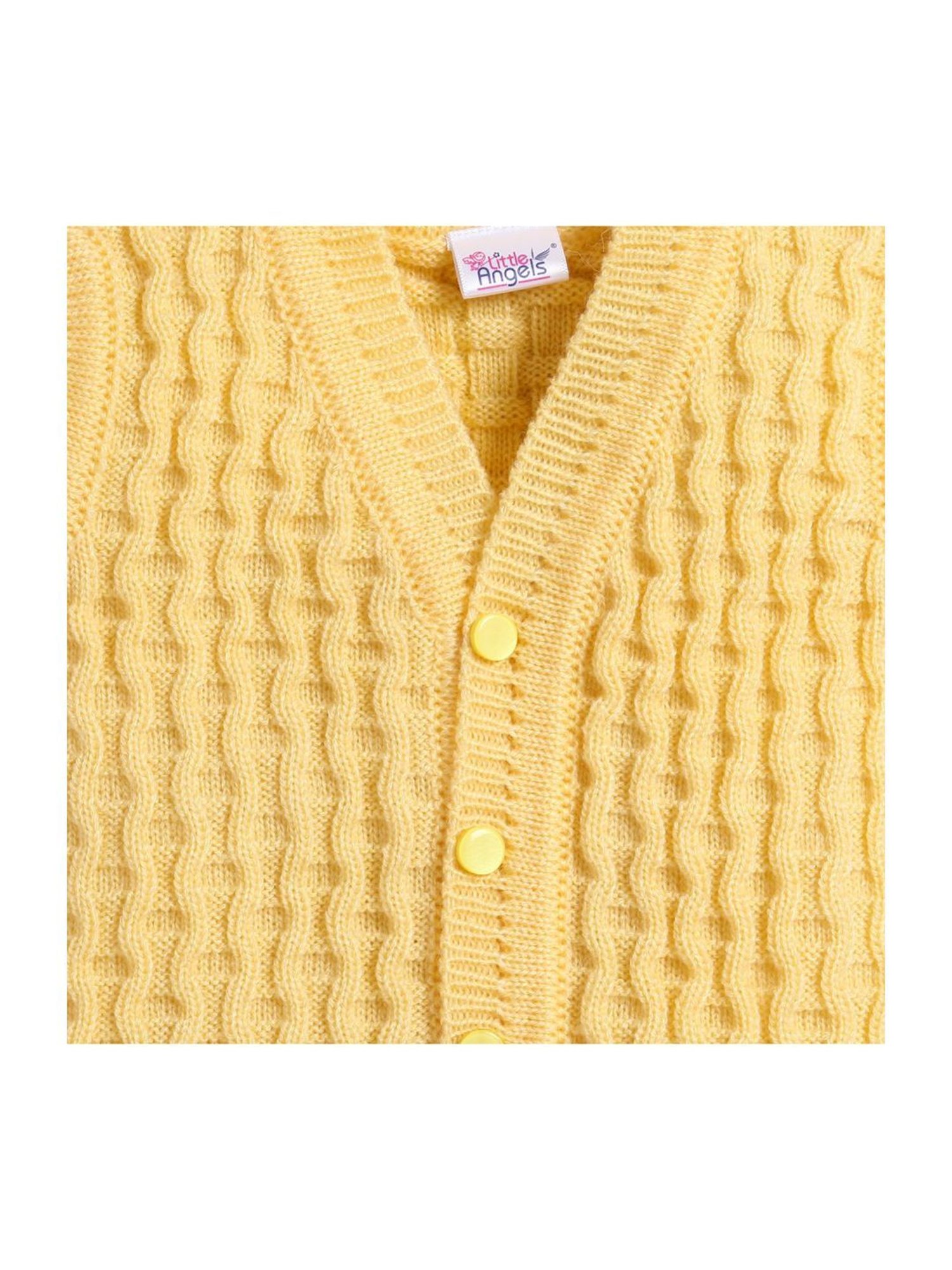 Pantaloons Baby Brown Cotton Printed Full Sleeves Sweater