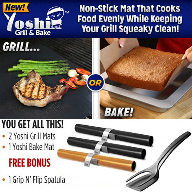 Yoshi Grill and Bake Mat (Deluxe Combo)