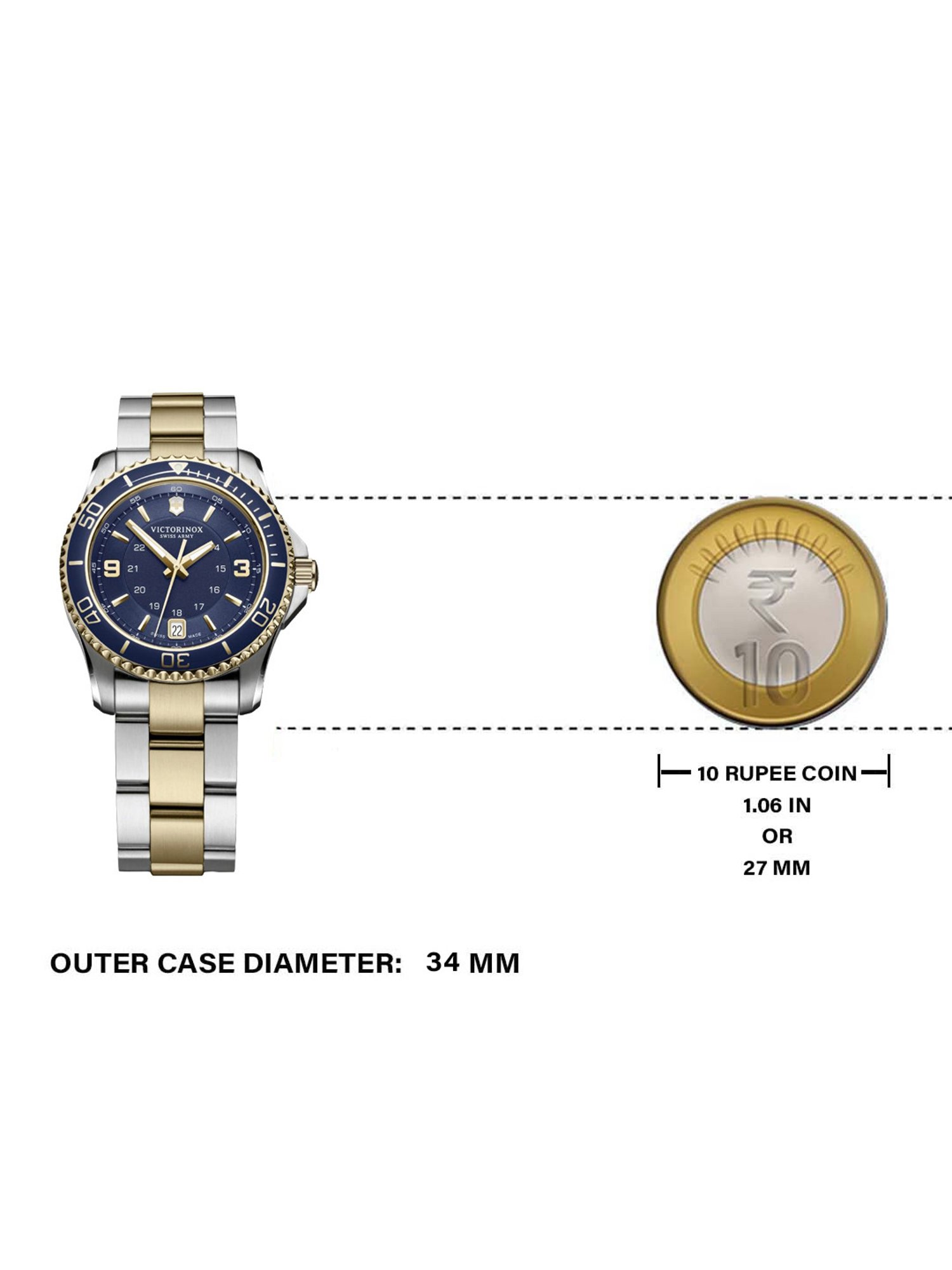 VICTORINOX V241790 Maverick Analog Watch for Women