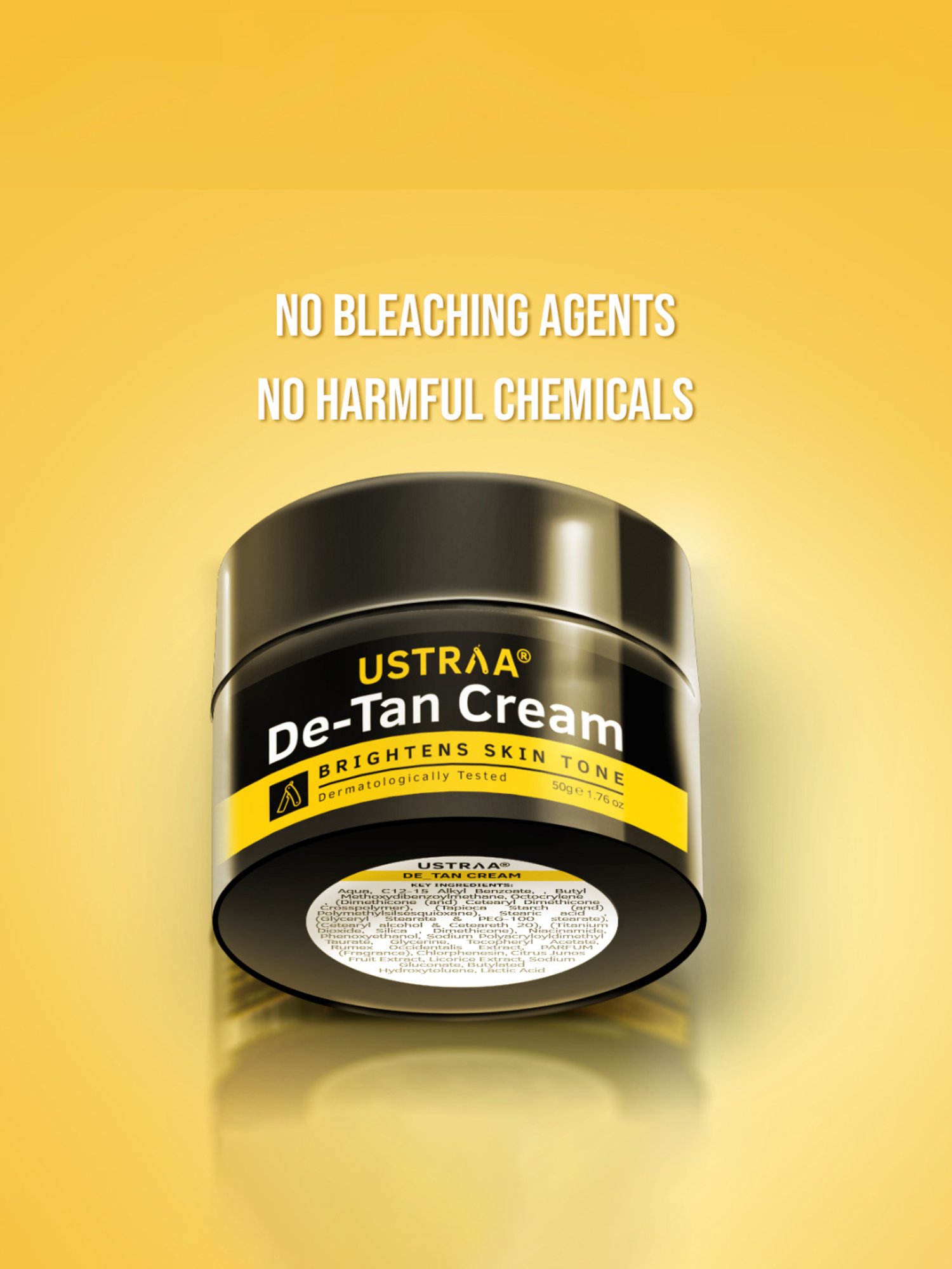 Ustraa Power Face Wash & De-Tan Cream Combo Set