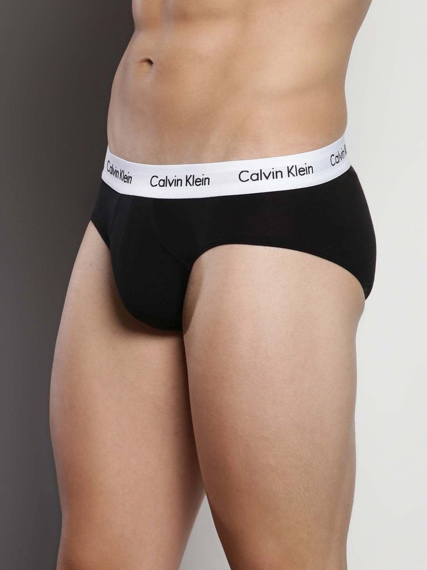 Levi's Grey Cotton Regular Fit Briefs