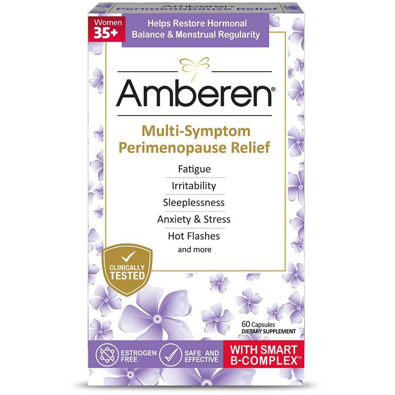 Amberen Perimenopause Dietary Supplements - 60ct