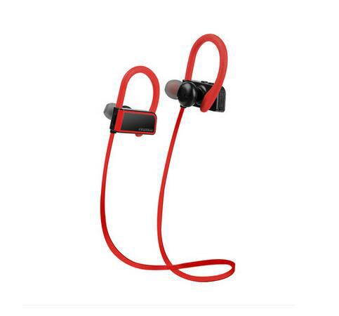 Fineblue FA-80 Bluetooth 4.1 Wireless Headphones Sweatproof IPX-5 Water-resistant Sports Smart Noise Reduction Earbuds Headset with Apt-x/mic - Red