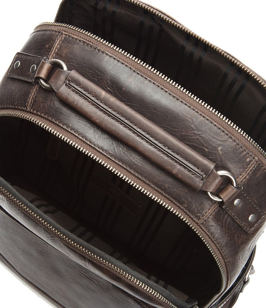 Frye Logan Burnished Leather Backpack